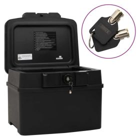 Safe Box Black 17.3"x14.6"x13.4"