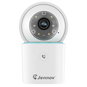 Jennov 2K Security Indoor Camera Home Smart Night Vision Wireless WiFi 2.4GHz