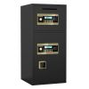 Large Double-door Coin-operated Safe,Digital Security Safe with Fireproof and Waterproof Bag