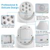 Wireless LED Spotlight 90 Degree Motion Sensor Night Lamp 360°Rotate Cordless Stairs Lights Battery Operated