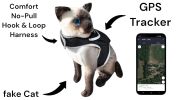 Mini GSM GPS Dog Tracking Systems with Alarm for Pet Wireless Security Size:S