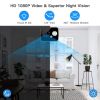 MD20 8 Hours Mini Cameras 1080P Small Home Security Surveillance Cam Video Recorder With Motion Detection Night Version Hidden Card built in 32GB