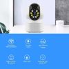 Wireless IP Camera Wifi 360 1080P CCTV Camera Pet Mini Video Surveillance Camera WIFI Baby Monitor Smart Home For Home Office Pet Baby Monitor Without