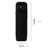 1pc Portable Wearable Camera 1920x1080P Car DVR Video Security Vision Back Clip Mini Camcorders Police Cam Mini Wireless Camera; Portable Pocket Video