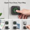 ULTRALOQ U-Bolt Pro WiFi Smart Lock with Door Sensor 8-in-1 Keyless Entry Door Lock with Built-in WiFi,Fingerprint ID,App Remote