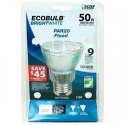 Ecobulb Par20 Cfl Flood Light 50 Watt Equivalent (pack of 12)