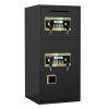 Large Double-door Coin-operated Safe,Digital Security Safe with Fireproof and Waterproof Bag