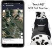 Mini GSM GPS Dog Tracking Systems with Alarm for Pet Wireless Security Size:M