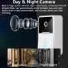 X3 720P Wireless Battery Video Doorbell Smart WiFi Security Monitor Low-power Dissipation Night Vision Intercom Camera