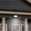 Hyper Tough Motion Sensing Outdoor Security Flood Light, Dusk to Dawn, Black, 120 ° Beam Angle, 800 Lumens, Solar Power