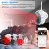 1080P WiFi IP Camera PIR Motion Detection IR Night Vision Camcorder IP66 Waterproof Security Surveillance Camera App Cloud Available for Indoor Outdoo