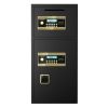 Large Double-door Coin-operated Safe,Digital Security Safe with Fireproof and Waterproof Bag