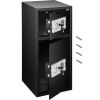 VEVOR Large Double Door Security Safe Box 2.6 Cubic Feet Steel Safe Box Strong Box with Digital Lock for Money Gun Jewelry Black