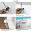 Bathroom Toilet Night LED 8 Color Lamp Sensor Lights Motion Activated Light