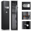 3-5 Gun Safes for Home Rifles and Pistols with Inner Cabinet and Adjustable Shelf