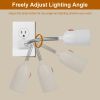 US Plug Extension Light Socket E27 Bulb Plug Extender Adapter Flexible Lamp Holder Converter with On/Off Switch for Bulb Camera