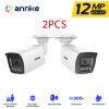 ANNKE 12MP PoE IP Camera Smart Dual Light Network Built-in Mic Surveillance Security Cameras Smart Home Advanced Detection