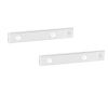 2Pack Rechargeable Cabinet Light Motion Sensor Light Cordless LED Closet Lamp 3 Colors Dimmable Light for Kitchen Cabinet