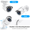 ZOSI 1080P 2MP TVI CCTV 120ft IR Nightvision Motion Sensor Waterproof Home Outdoor Surveillance Security Bullet CCTV camera