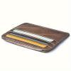 Coin Purse RFID Blocking Slim Wallet Travel Accessory for Men Women