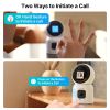 ZOSI 360° Smart Home Security Camera PTZ Auto Tracking Baby Monitor AI Panoramic HD Night Vision Indoor WiFi Surveillance Camera