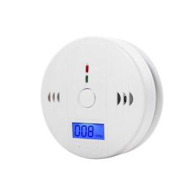 1-6Pcs CO Sensor Carbon Monoxide Detector Sound Independent CO Poisoning Warning Alarm Detectors Meter Kitchen Fireplace Indoor (Color: 1PCS, Ships From: CN)