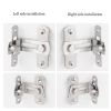 90 Degree Hasp Latches Stainless Steel Sliding Barn Door Chain Locks Security Tools Hardware