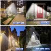 Outdoor Solar Flood Lights Sensor Light for Street Front Door Deck