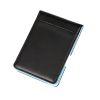 Unisex PU Leather Wallet RFID Blocking Slim Bifold Credit Card Holder with Money Clip