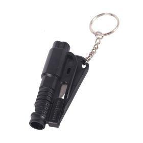 Personalized Mini Self Defense Keychains Suitcase Set Custom Combo Available (Color: Black, style: Window Breaker)