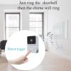 Smart Doorbell Wireless Video Doorbell Camera with 450P Night Vision